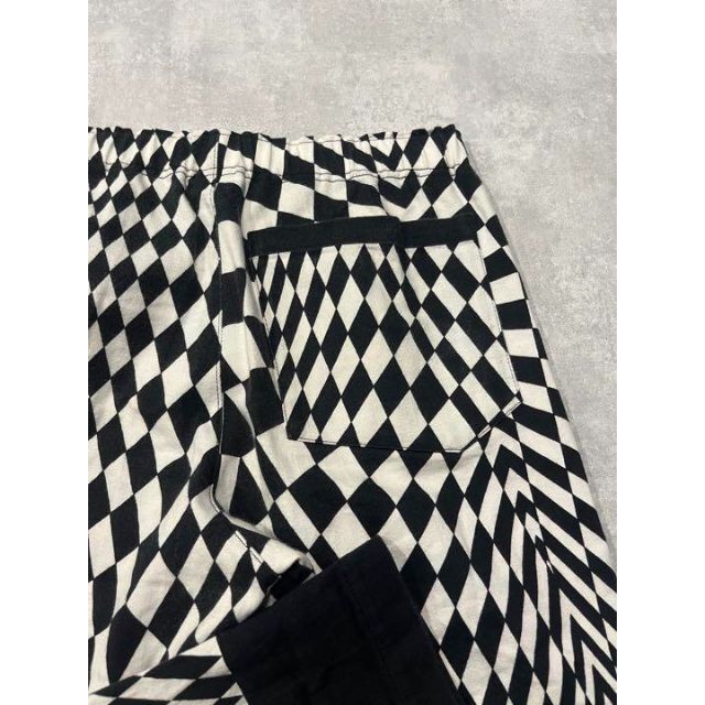 issey miyake me 10ss トロンプルイユ ダイヤ柄 チェック柄