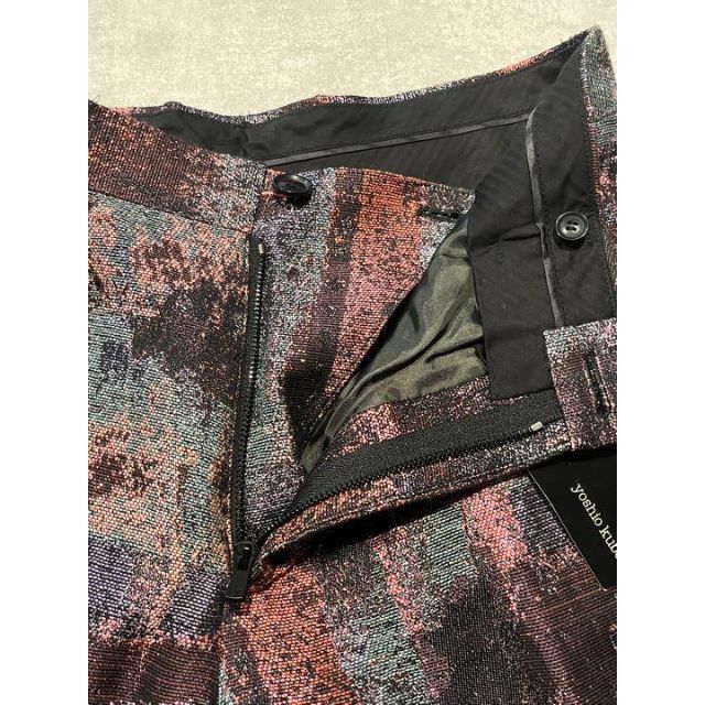 エッセンシャルコンフォート yoshio kubo 09aw rust pants ラメ 総柄