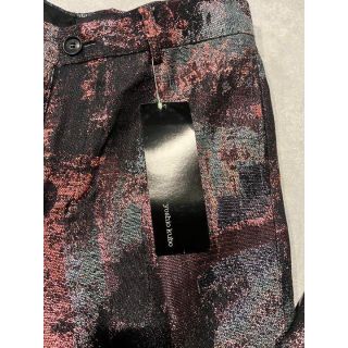 yoshio kubo - yoshio kubo 09aw rust pants ラメ 総柄の通販 by g's