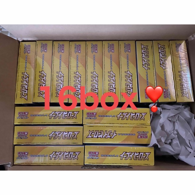 イーブイヒーローズ 16BOX 136640円 オンライン格安 トレーディング