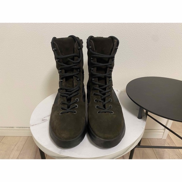 yeezy season3 ミリタリーブーツ　ブラック×ブラウン　 メンズの靴/シューズ(ブーツ)の商品写真