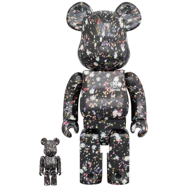 【特価】 BE@RBRICK ANEVER BLACK 100％ & 400％