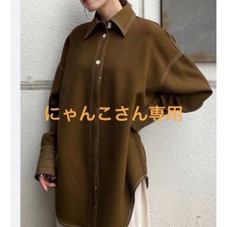 トゥデイフル(TODAYFUL)のstitch wool shirts(シャツ/ブラウス(長袖/七分))