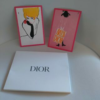 ディオール(Dior)のDior♡未使用♡ミス・ディオールポストカードセット(ノート/メモ帳/ふせん)