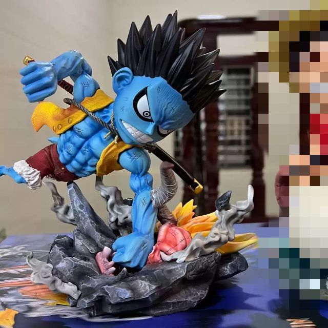 ワンピース ナイトメア・ルフィ フィギュア ガレージキット SDサイズの