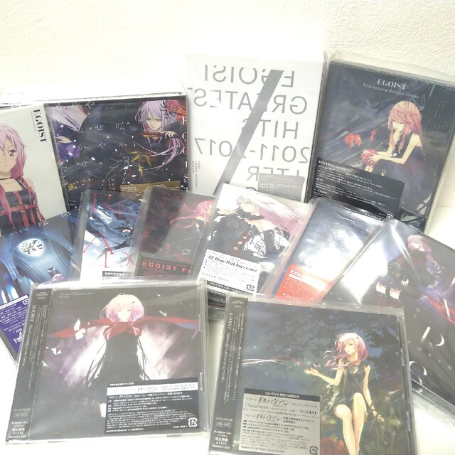 EGOIST 初回限定盤 まとめ売り セットポップス/ロック(邦楽)