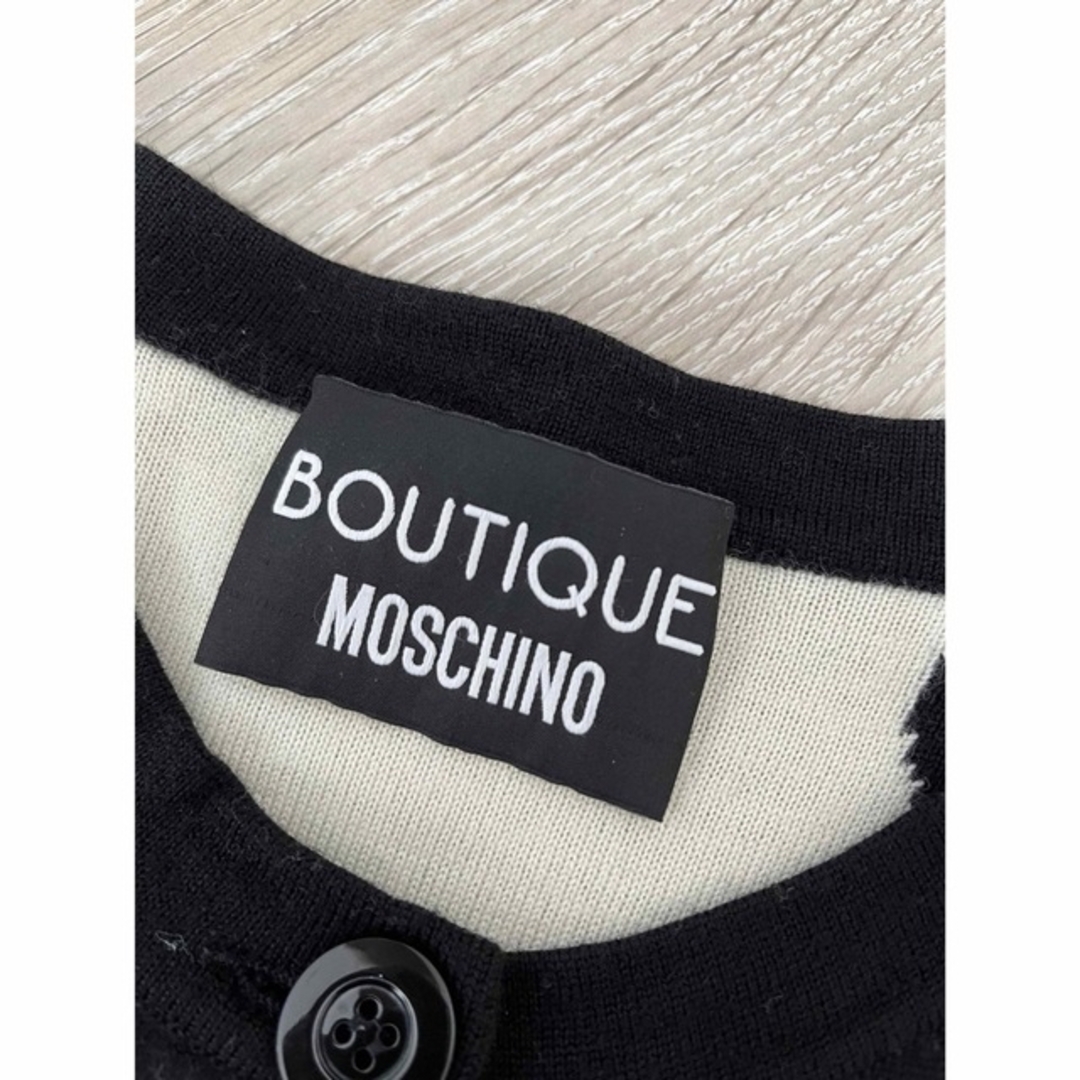 BOUTIQUE MOSCHINO カーディガン　水玉