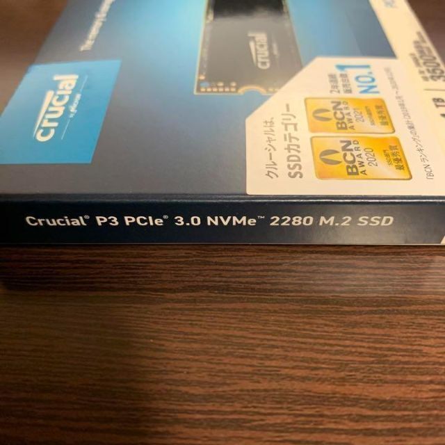 CRUCIAL SSD M.2 NVMe CT1000P3SSD8JP 1TB5000MBs