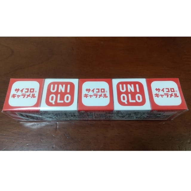 UNIQLO(ユニクロ)のユニクロ サイコロキャラメル 食品/飲料/酒の食品(菓子/デザート)の商品写真