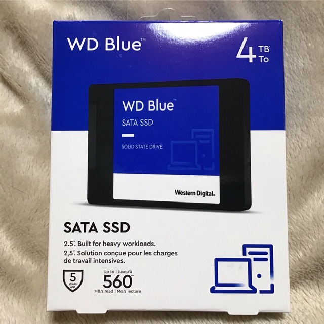 WESTERNDIGITAL SSD 4TB WD Blue PC PS4