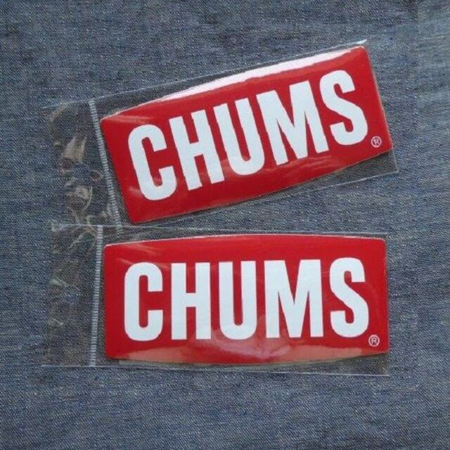 CHUMS(チャムス)の2枚組 チャムス ステッカー CHUMS Logo S CH62-1072 メンズのファッション小物(その他)の商品写真