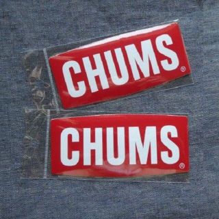 チャムス(CHUMS)の2枚組 チャムス ステッカー CHUMS Logo S CH62-1072(その他)