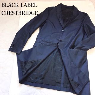 ブラックレーベルクレストブリッジ(BLACK LABEL CRESTBRIDGE)のブラックレーベルクレストブリッジ Bロゴ柄 チェスターコート トレンチコート(チェスターコート)