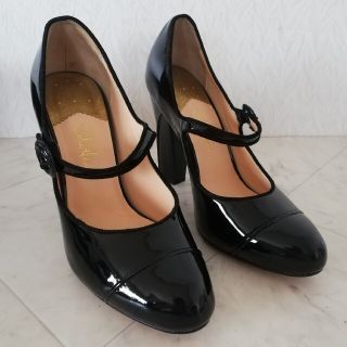 コールハーン(Cole Haan)の美品!!COLE HAAN NIKE AIR コールハーン 本革パンプス36.5(ハイヒール/パンプス)