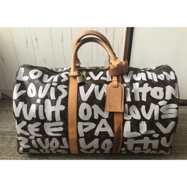 LOUIS VUITTON ヴィトン○激レア! ポーチ付 ボストン キーポル50