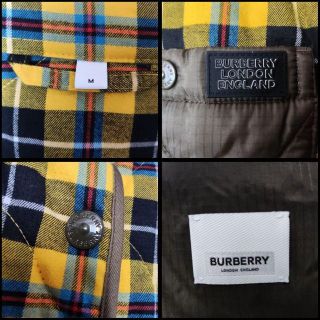 ☆極美品☆ BURBERRY LONDON キルティング シャツジャケット M