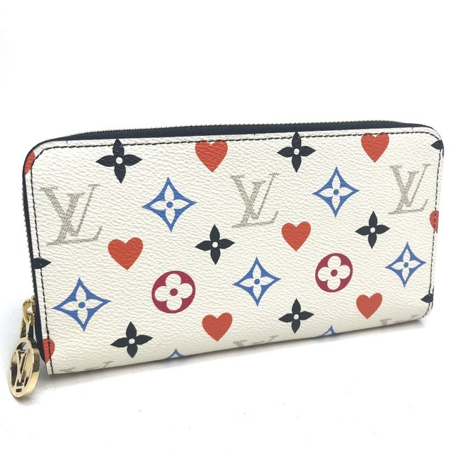 ルイヴィトン LOUIS VUITTON ジッピーウォレット M57491 モノグラムマルチ ハート ゲーム・オン 長財布 モノグラムマルチカラーキャンバス ブロン ホワイト 新品