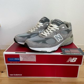 新品同様 new balance ニューバランス MR993GL 992(スニーカー)