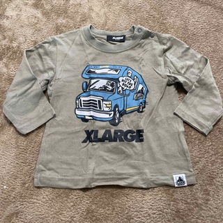 エクストララージ(XLARGE)のエクストララージ　長袖　Tシャツ　カットソー　90(Tシャツ/カットソー)