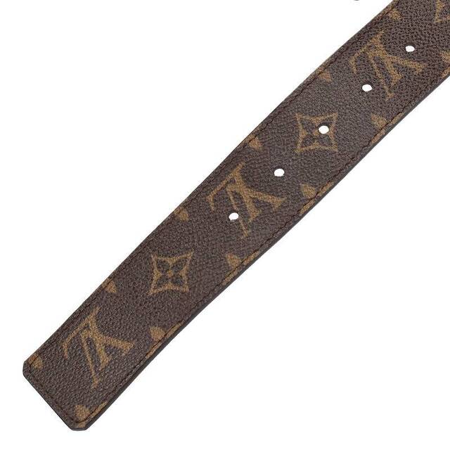 LOUIS VUITTON M9608V LV INITIALES 40MM X 85CM GOLDEN BUCKLE MONOGRAM BELT