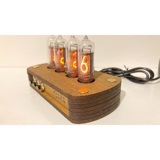 Nixie Clock　ニキシー管時計 ME-1 (IN-14) 曜日表示付き