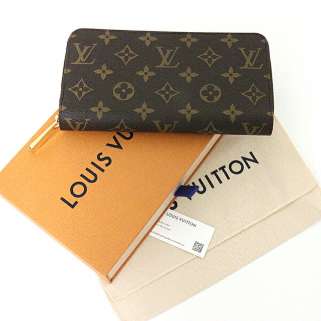 LOUIS VUITTON(ルイヴィトン)のLOUIS VUITTON ルイ・ヴィトン 　ジッピー・ウォレット モノグラム　ラウンドファスナー長財布　M80499　ブラウン　ローズ・バレリーヌ　ゴールド金具　未使用品 メンズのファッション小物(折り財布)の商品写真