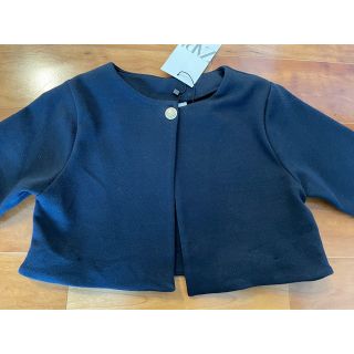 ザラキッズ(ZARA KIDS)のZARA☆ネイビージャケット128(ジャケット/上着)