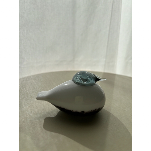 iittala(イッタラ)のiittala Small Smew Oiva Toikka バード 箱なし  インテリア/住まい/日用品のインテリア小物(置物)の商品写真