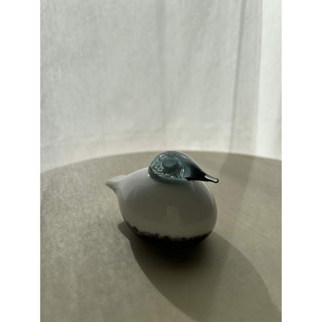 iittala(イッタラ)のiittala Small Smew Oiva Toikka バード 箱なし  インテリア/住まい/日用品のインテリア小物(置物)の商品写真