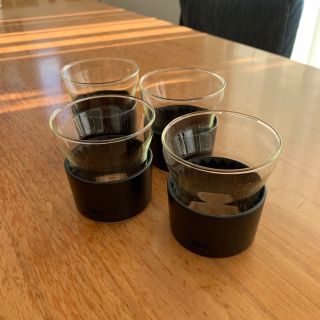 イッタラ(iittala)のittala  イッタラ　ホットクール　4個セット　コーヒーカップ　グラス　レア(グラス/カップ)