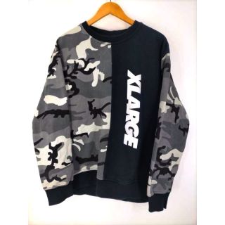 エクストララージ(XLARGE)のXLARGE(エクストララージ) CAMO CREWNECK SWEAT メンズ(スウェット)