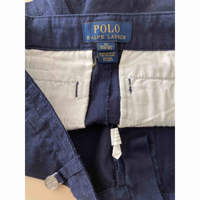 POLO RALPH LAUREN - 【ポロラルフローレン】(14 150/64)ショートパンツ ネイビー キッズの通販 by りり's shop| ポロラルフローレンならラクマ
