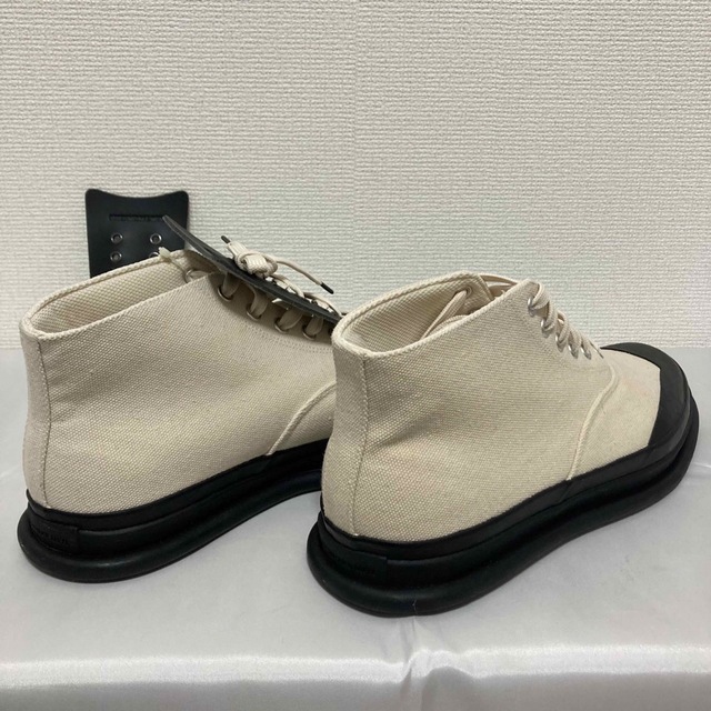 新品未■ISSEY MIYAKE MEN■ラバー付 2wayキャンバススニーカー