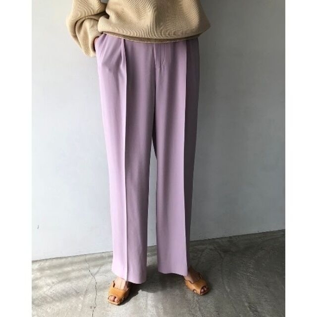 TODAYFUL トゥデイフル Georgette Rough Trousers