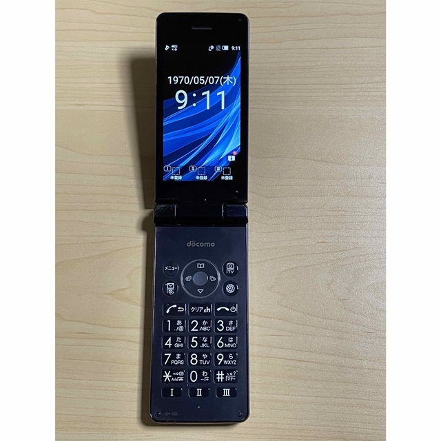 SHARP - シャープ AQUOS ケータイSH-02L ドコモ SIMフリー 初期化ok