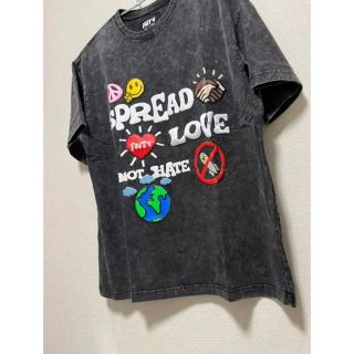 シュプリーム(Supreme)の【LEX着用】FNTY Tシャツ ウォッシュドブラック(Tシャツ/カットソー(半袖/袖なし))