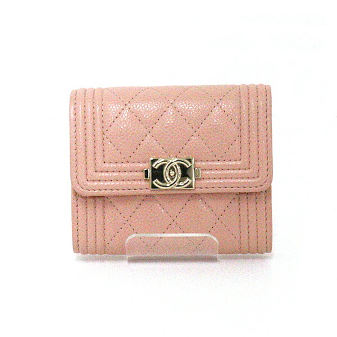 良質 CHANEL シャネル 三つ折り財布 - CHANEL ボーイシャネル 【中古