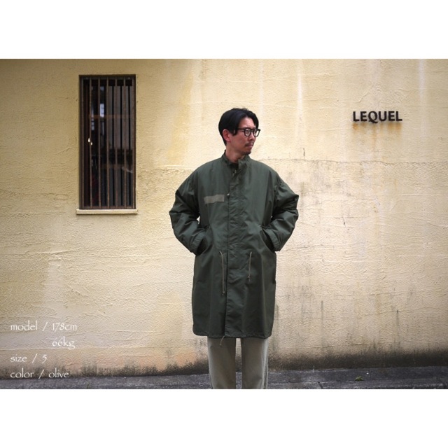 ciota m65 fishtail parka 填 サイズ5 未使用 ciota m65 fishtail parka 填 サイズ5 未使用