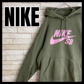 ナイキ(NIKE)の人気カラー NIKE パーカー ブランドロゴ スウォッシュ ビッグ ストリート(パーカー)