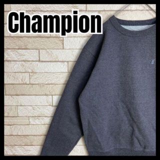 チャンピオン(Champion)のChampion スウェット 刺繍 目 同色 無地 ワンポイント シンプル 太(スウェット)