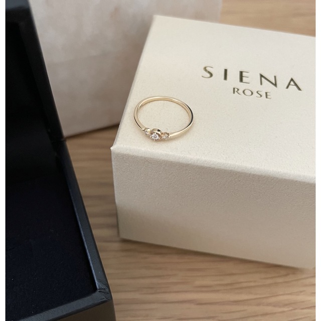 SIENA ROSE - 【定価25080円】シエナロゼ リング 7号 メレダイヤあり