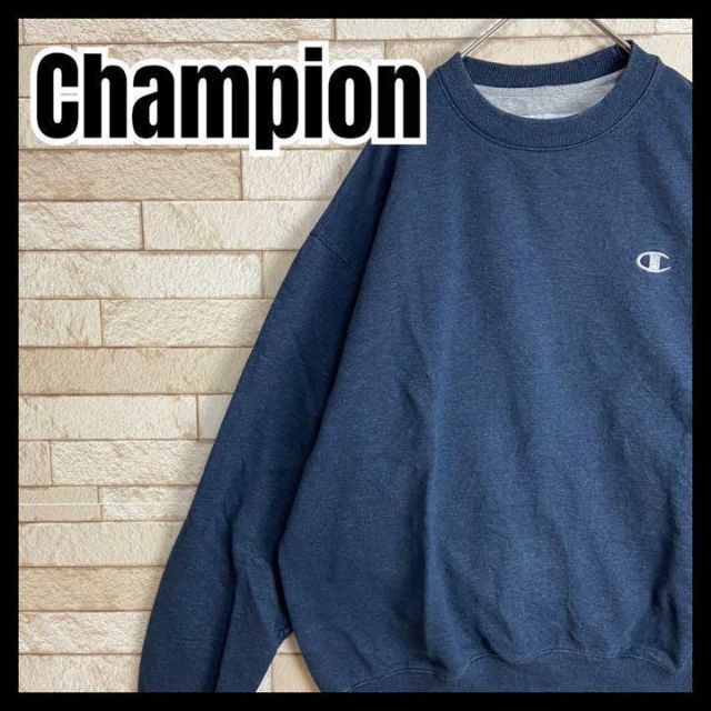 Champion スウェット 目 太アーム 人気カラー ゆるダボ ビッグサイズ メンズのトップス(スウェット)の商品写真