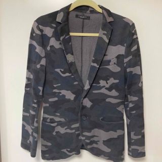 ザラ(ZARA)の【ZARA】MENS  迷彩　ジャケット(テーラードジャケット)