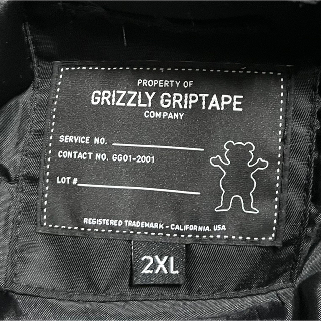 6064 GRIZZLY グリズリー レイヤード MA-1 ミリタリージャケット