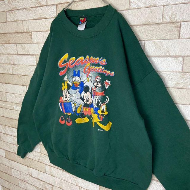 90s Disney ストリートファイター スウェット 激レア ミッキー キャラ メンズのトップス(スウェット)の商品写真