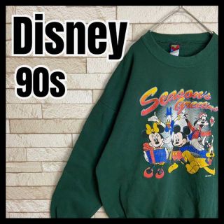 Disney USA製90s希少激レアmickey スケーターゆるダボスウェット