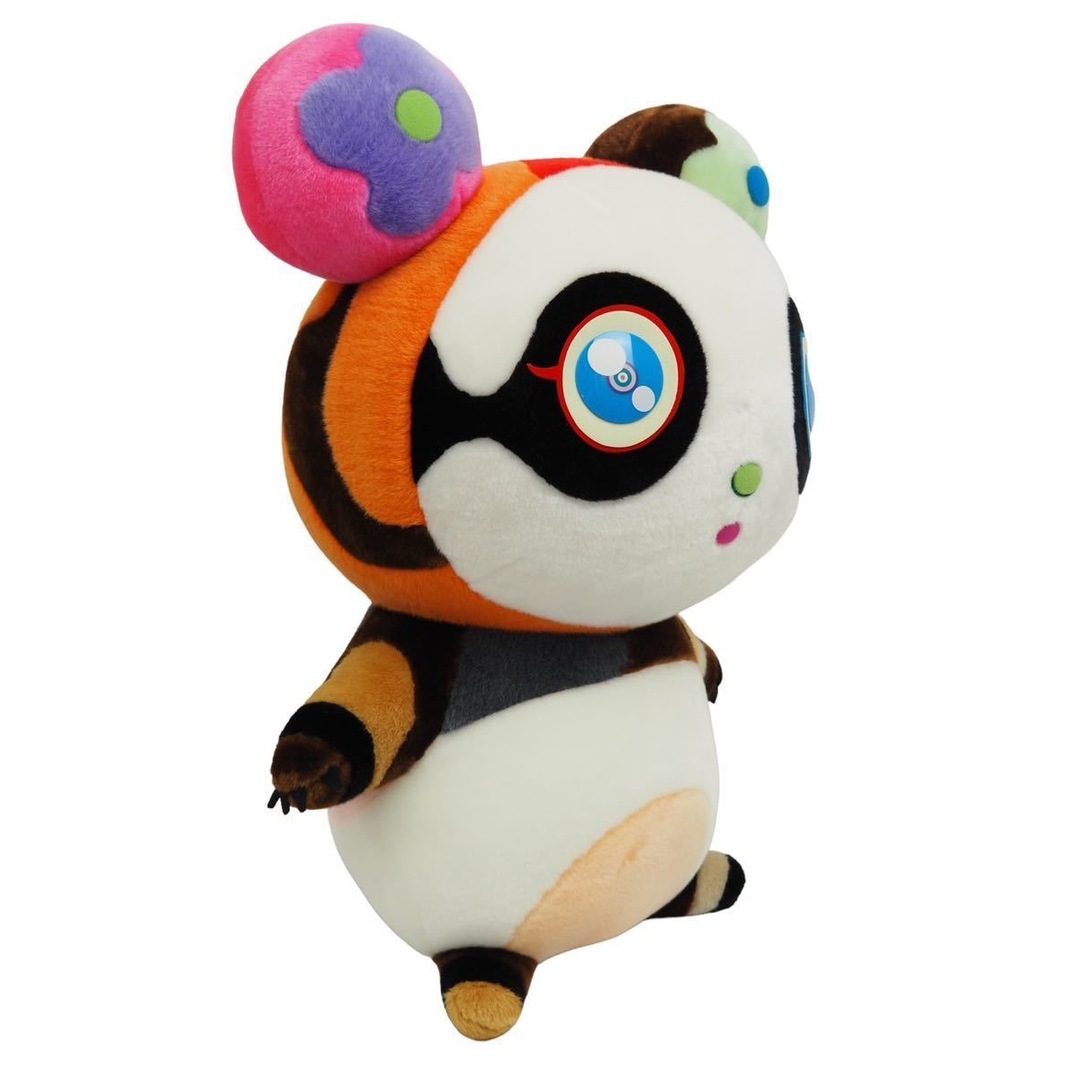 LOUIS VUITTON x Takashi Murakami White Multi Small Petit Cotton Panda Charm  Toy