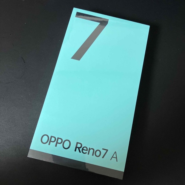 スマートフォン/携帯電話【新品未開封】OPPO Reno7 A ブラック