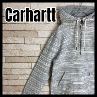 カーハート(carhartt)のCarhartt ハーフジップ パーカー スケーター スウェット ストリート(パーカー)