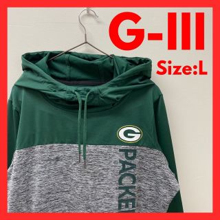 【美品】古着　G-III NFL　スウェットパーカー　レディース　Lサイズ(パーカー)